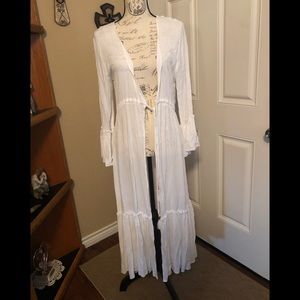 NWT White Cardigan